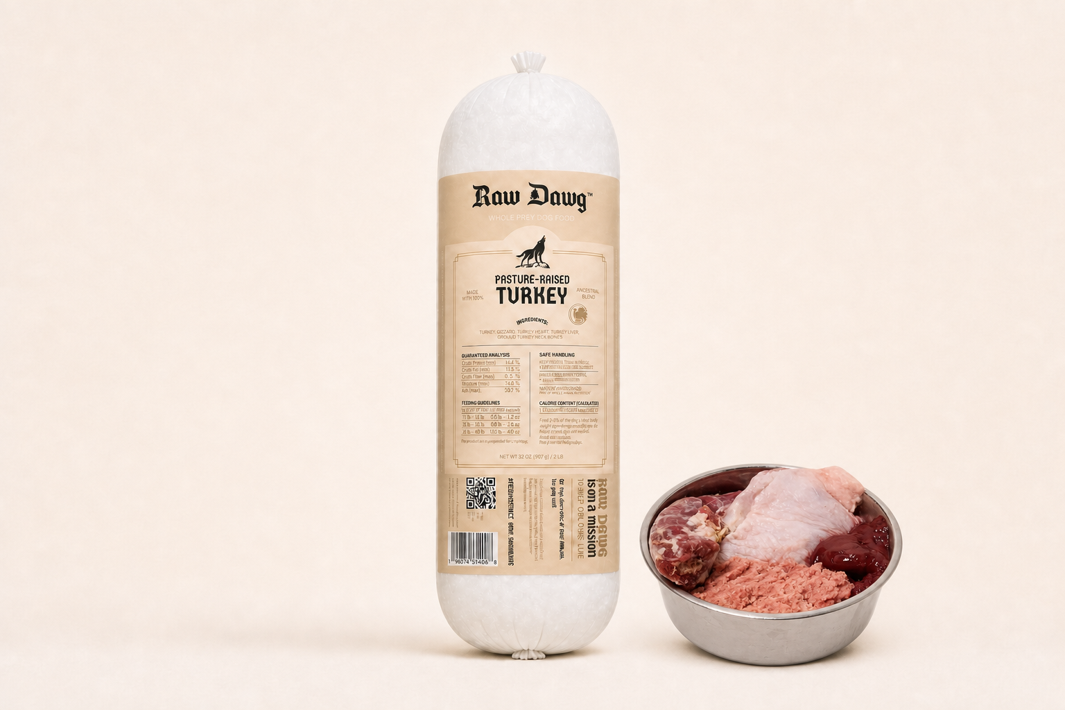 Raw Dawg Ancestral Blend - Pasture-Raised Turkey